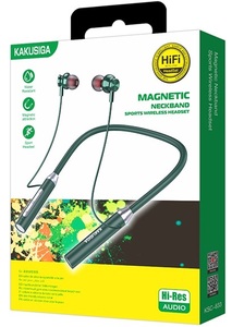 Écouteurs Bluetooth Kakubiga à tour de cou, intra-auriculaires sans fil pour le sport, avec micro, pour la course à pied et l'entraînement en salle de sport - Product Image 2