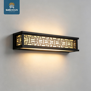 Appliques murales LED rétro pour extérieur et intérieur, lumières décoratives de nuit pour la maison, la chambre, les couloirs et les escaliers, lampe murale en laiton - Product Image 6