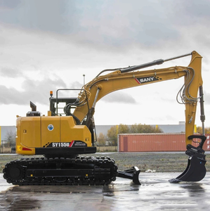 Excavadora SY155U de Segunda Mano de China, Máquina de Movimiento de Tierras con Motor y Componentes de Rodamientos para Agricultura - Product Image 2