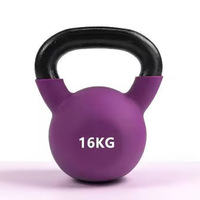 Kettlebell en fer texturé et durable pour la musculation à domicile et l'haltérophilie avec logo couleur personnalisable