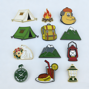 Épingles à revers en métal très vendues, badges d'anime, design personnalisé, épingles en émail dur de haute qualité, plaquées <span class=keywords><strong>or</strong></span> et <span class=keywords><strong>argent</strong></span>, pour cadeaux - Product Image 2