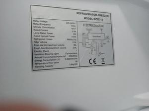 Réfrigérateur indépendant adapté de 310 L, réfrigérateur 224 L, congélateur 86 L, argent - Product Image 6