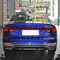 Luces Traseras LED Personalizadas CREULI, Dinámicas, Secuenciales, Ahumadas, Tipo Through-Type, Barra de Freno Trasera, Accesorios para Automóviles Audi A4 B9 17-24