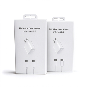 อะแดปเตอร์ชาร์จไฟ 20W USB-C PD หัวปลั๊ก EU US UK ชุดอุปกรณ์ชาร์จสำหรับเดินทางพร้อมสายชาร์จ Type C ใช้ได้กับ iPhone 15-18 - Product Image 4