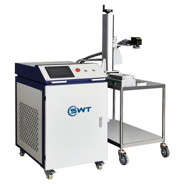 SWT High-Power Automatic Fiber Laser Cleaning Machine for Stainless Steel & Aluminum New CNC Rust Removal System
