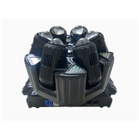 Disco 10X6W abeille oeil LED scène lumière Six têtes 6*30W faisceau mobile boîte de nuit effet stroboscopique DMX512 pour barre de fête