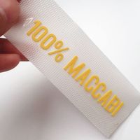 Étiquettes de transfert thermique en silicone 3D sur mesure avec logo en relief pour vestes de luxe, patch en caoutchouc haute densité, étiquette 3D directe d'usine