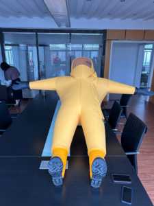 تخفيضات كبيرة بدلات واقية من الكيميكا شديدة التحمل تعمل بالغاز ومقاومة للماء للصناعات الكيماوية - Product Image 5