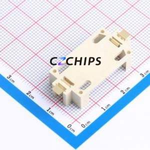 BS-2403-SA-4W Button & Strip Battery Connector SMD Connector Battery Holder CR2450 Phosphor Bronze Tin - Product Image 2