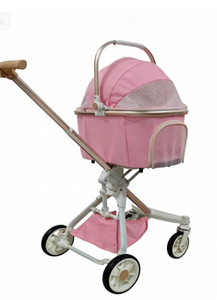 Poussette de luxe pour <span class=keywords><strong>animaux</strong></span> de compagnie 701, fabriquée <span class=keywords><strong>en</strong></span> usine, <span class=keywords><strong>en</strong></span> aluminium aéronautique, système <span class=keywords><strong>d</strong></span>'amortissement, pour petits <span class=keywords><strong>animaux</strong></span>, utilisation <span class=keywords><strong>en</strong></span> extérieur, sac de <span class=keywords><strong>transport</strong></span> pour chien/chat - Product Image 5