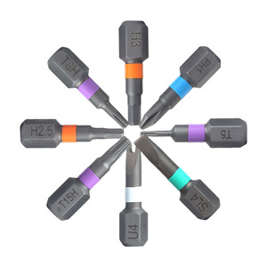 Puntas de destornillador neumático Weeks de 6 mm y 1/4 pulgadas, magnéticas, de acero CRV, cromo vanadio, para uso estándar - Product Image 4