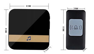 एसओएस <span class=keywords><strong>52</strong></span> रिंगटोन सुखद की झंकार निविड़ अंधकार के लिए दरवाजे की घंटी किट स्मार्ट वायरलेस घंटी घर/कार्यालय/स्कूल - Product Image 4