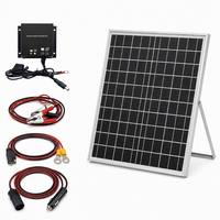 Module de panneau solaire en verre 10W 12V, taille personnalisée avec trous de fixation pour l'éclairage paysager