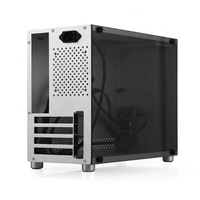 Boîtier de PC de jeu MATX tout en aluminium, coque de boîtier en alliage d'aluminium usiné CNC pour ordinateur de jeu
