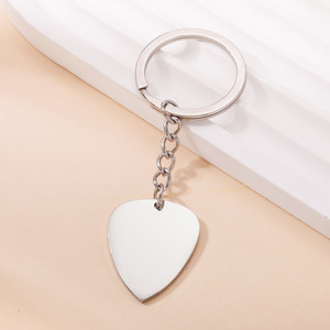 Accessori <span class=keywords><strong>per</strong></span> Strumenti Musicali, Portachiavi Personalizzato in Acciaio Inox 18K Dorato con Incisione e Finitura a Specchio <span class=keywords><strong>per</strong></span> <span class=keywords><strong>Auto</strong></span> e Borse - Product Image 3