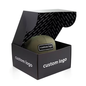 Gorra de béisbol de papel corrugado ecológica con logotipo personalizado <span class=keywords><strong>embalaje</strong></span> de caja de <span class=keywords><strong>embalaje</strong></span> de lujo - Product Image 3