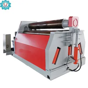 CNC Rolling Machine For Plate Sheet Bend 4 Rollers Tube Rolling Bending Machine Hydraulic Aluminium Steel Plate Rolling Machine