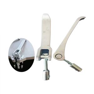 Nouvelle poignée de couvercle de réservoir en alliage d'aluminium de marque SY pour les couvercles de camions-citernes à ciment en vrac - Pièces de rechange pour remorques - Product Image 5