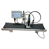 Yamatec 12.7mm en ligne Tij boîte de conserve bouteille en plastique Date d'expiration Machine de codage par lots imprimante à jet d'encre portable impression d'usine