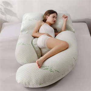 Embarazo de alta calidad nueva tela de punto capa de aire ajustable enfermería U G H J almohada de maternidad para mujeres embarazadas - Product Image 6