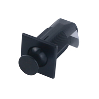 Accessoires de camping-car Mini serrure d'armoire à bouton-poussoir Caravane Bateau Serrure de porte en métal pour planche de 4-25mm