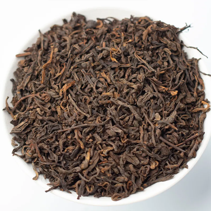 Wholesale Natural Organic Pu-erh Chinese Traditional Tea Black Royal Puer Loose Leaf Tea