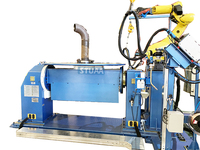 STUAA Solution CLÉ EN MAIN Programmation hors ligne Automatisation robotique Soudage de brides de tuyaux Intégration de robots industriels TIG MIG