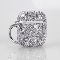Étui de rangement pour écouteurs sans fil en diamant de luxe, étui pour écouteurs Imd Flower, étui pour casque, étui pour casque Hone