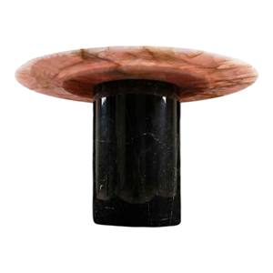 Handmade Rose Quartz Onyx Stone Corner Table <b>Top</b> A Game for Your Home Table Elegant Wholesale Custom Furniture & Bulk Product - Product Image 4