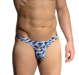 Customized Logo <strong>Men's</strong> Thongs Underwear Bulge Pouch G-Strings Brief Underwear for <strong>Men</strong> T-Back <strong>Bikini</strong> - Product Image 1