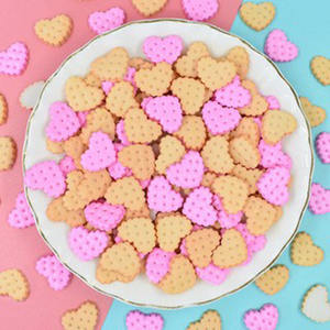 Adornos de Resina con Forma de Estrella y Corazón, Miniaturas de Galletas, Decoración para Manualidades, Abalorios para Arte y Bricolaje - Product Image 5