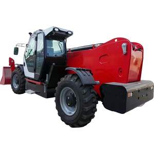 Téléhandler transportable de 4 tonnes, conception portable, construction routière rurale, chargement de matériaux, transport facile, téléhandler diesel - Product Image 2