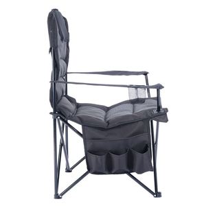 New Design Logo Printed Outdoor Beach <b>Chair</b> with Side Pocket Portable <b>Backpack</b> <b>Chair</b> Fishing Hiking Folding Camping <b>Chair</b> - Product Image 3