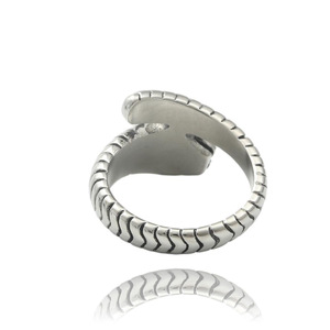 Yunnique – bague en argent pour hommes, avec yeux rouges, zircone cubique, style punk, bijoux, cadeau - Product Image 4