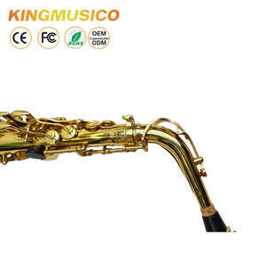 Gold Lacquer Eb Alto Saxophone, <strong>Classic</strong> Brass Body with Shell Inlay Keys, Smooth Response <strong>Sax</strong> for Students &amp; Bands OEM Wholesale - Product Image 3