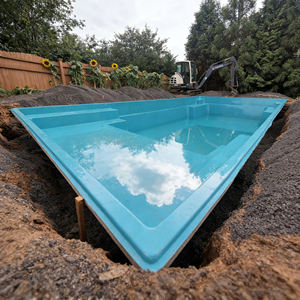 Premium Rectangular prefabricated low maintenance prefabricated backyardlong lifespan swimming <b>pool</b> - Product Image 3
