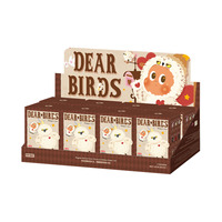 POP MART Officiel Série Dear Birds Pendentif Sachet Boîte Mystère Porte-clés Jouet de Collection Cadeau