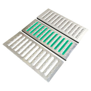 Rejilla de acero inoxidable 304 para <span class=keywords><strong>piscina</strong></span>, <span class=keywords><strong>cubierta</strong></span> de <span class=keywords><strong>alcantarilla</strong></span>, rejilla de drenaje, placa antideslizante para <span class=keywords><strong>piscina</strong></span> - Product Image 2