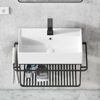Wastafel Keramik Modern Berkualitas Tinggi untuk Dekorasi Hotel, Meja Rias, dan Kamar Mandi