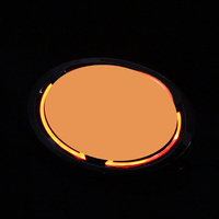 Badge lumineux LED 4D 5D Lompard pour voiture, autocollant de logo avant et arrière, lampe d'emblème LED pour Prado, Corolla, Yaris, Corolla Lan