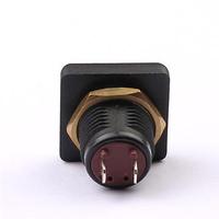 Toowei al aire libre todos los colores 12mm 2 pines cuadrado momentáneo impermeable botón 2A 220V IP67 CE RoHS interruptor de botón