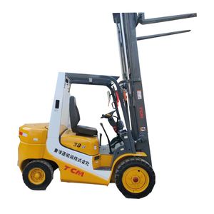 Chariots élévateurs d'occasion 2022 TCM 3T Mini Chariot élévateur Diesel Pas Cher Vente en Gros Matériel de Terrassement Engins de Construction d'Occasion - Product Image 1