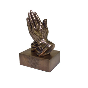 Sculpture de mains en prière, <span class=keywords><strong>phare</strong></span>, statue religieuse chrétienne en prière - Product Image 2