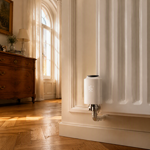 Thermostat intelligent pour <span class=keywords><strong>radiateur</strong></span> ZigBee 3.0 TRV, application Tuya, commande à distance, contrôleur <span class=keywords><strong>de</strong></span> température numérique pour le chauffage - Product Image 1