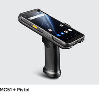 Computadora Móvil Chainway MC51 5G de 6 Pulgadas con WIFI, Teléfono Inteligente Resistente con Android 14, Escáner de Código de Barras 2D con NFC, PDA Portátil