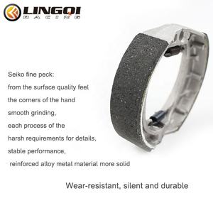 Plaquettes de <span class=keywords><strong>frein</strong></span> à <span class=keywords><strong>tambour</strong></span> pour moyeu de roue de moto 50, couvercles avant et <span class=keywords><strong>arrière</strong></span>, patins de <span class=keywords><strong>frein</strong></span> pour ATV, Pit Bike, Dirt Bike - Product Image 4