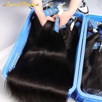 Fournisseur en gros de mèches de cheveux indiens bruts, Cheveux indiens vierges non traités en vrac, Extensions de cheveux indiens provenant d'un fournisseur indien