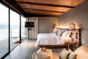 Villa di Lusso a Basso Profilo con Struttura a A, Casa Modulare Isolata Termicamente, Casetta Triangolare Antivento e Impermeabile - Product Image 6