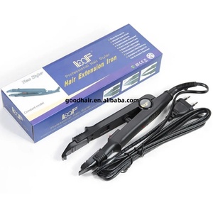 Logo personnalisé <span class=keywords><strong>Extension</strong></span> de cheveux fer professionnel <span class=keywords><strong>coiffeur</strong></span> Salon modèle-Flash kératine adhésif outil température constante EU/AU/ - Product Image 5