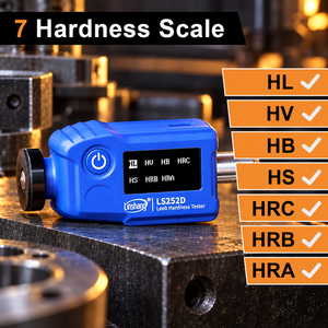 เครื่องวัดความแข็งแบบดิจิตอล LS252D พร้อมอุปกรณ์ทดสอบแรงกระแทก D สำหรับการวัดความแข็งโลหะ HLD HRC นอกสถานที่ - Product Image 4